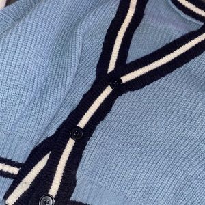 School cardigan button up